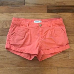 pink abercrombie kids shorts
